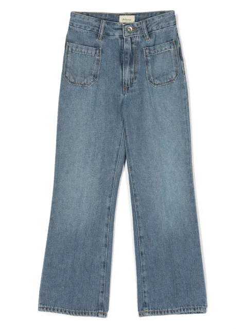 Bellerose Kids mid-rise cotton jeans