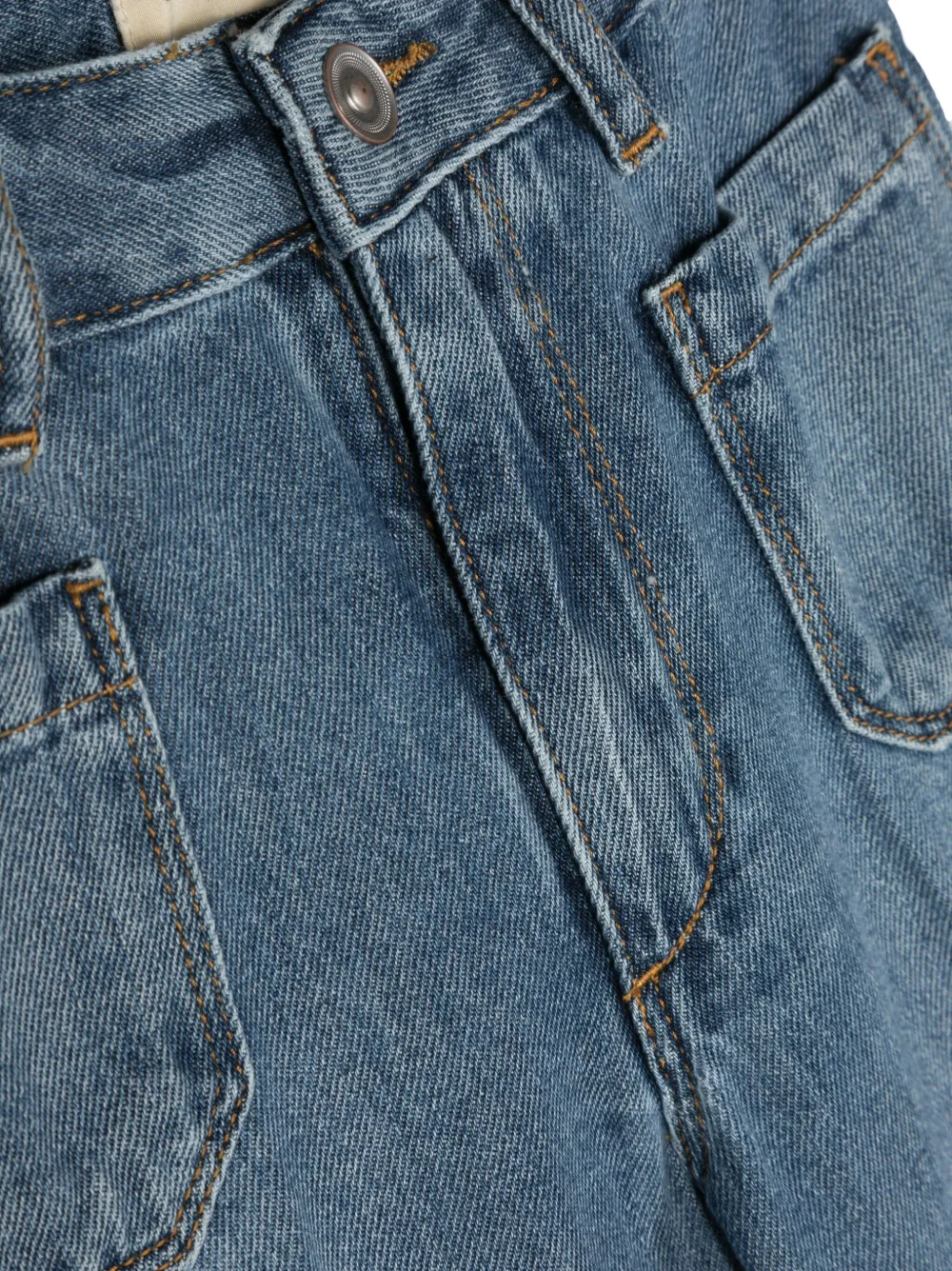 BELLEROSE MID-RISE COTTON JEANS