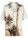 BLUE SKY INN Dragon Tree button-up shirt - Neutrals