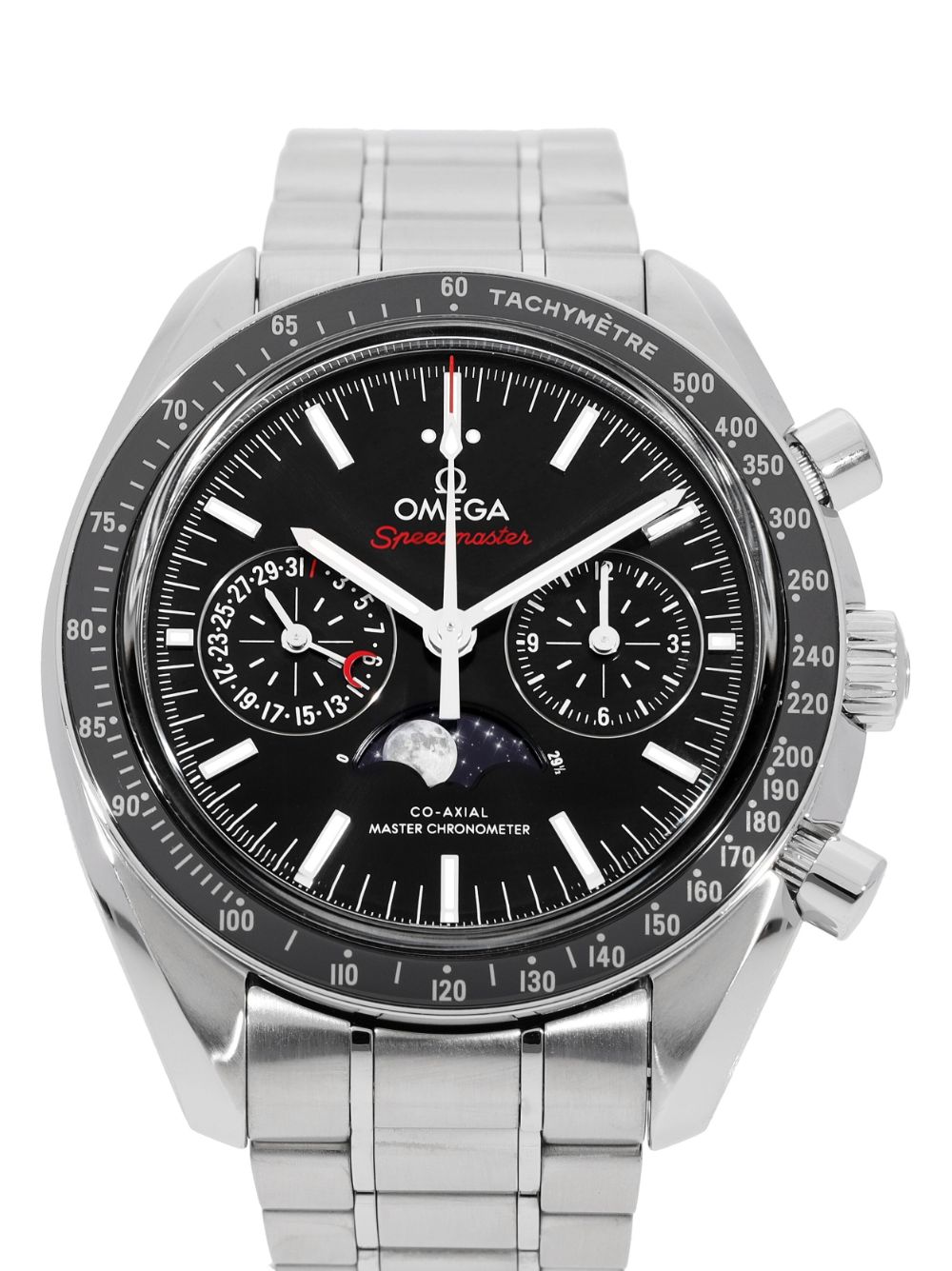 OMEGA 2020 pre-owned Speedmaster Moonwatch horloge - Zwart