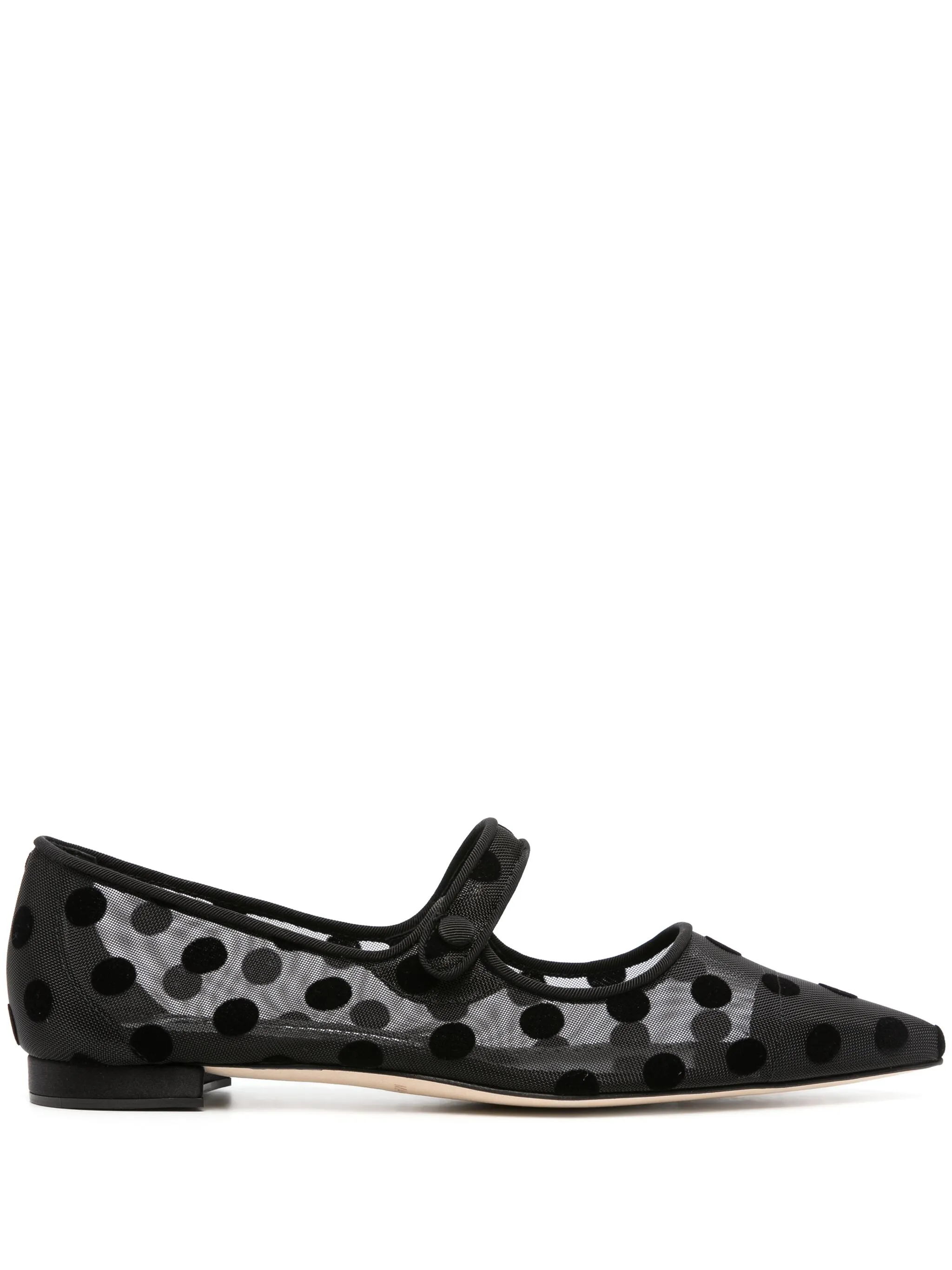 Manolo Blahnik Ballerine a pois