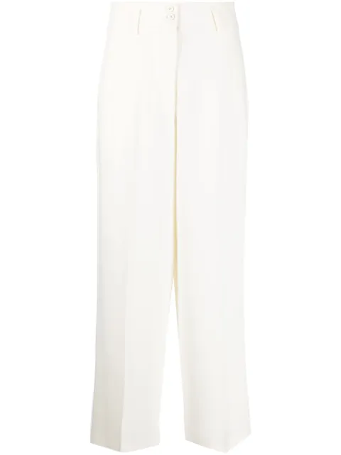 Alberto Biani pantalones de vestir anchos