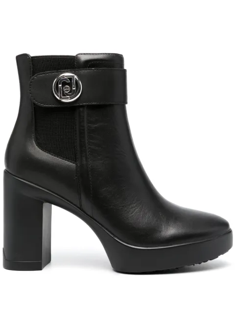 LIU JO 100mm leather boots