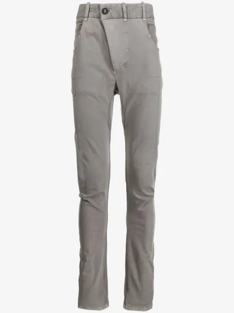 Boris Bidjan Saberi mid-rise skinny trousers
