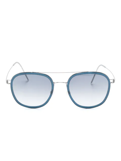 Lindberg 8205 pilot-frame sunglasses