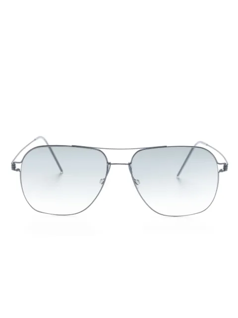 Lindberg 8210 square-frame sunglasses