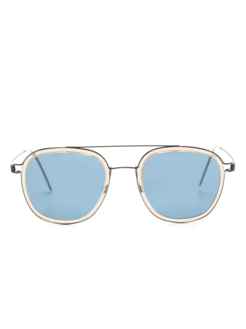 Lindberg 8205 pilot-frame sunglasses