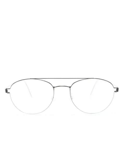 Lindberg Christoffer pilot-frame glasses
