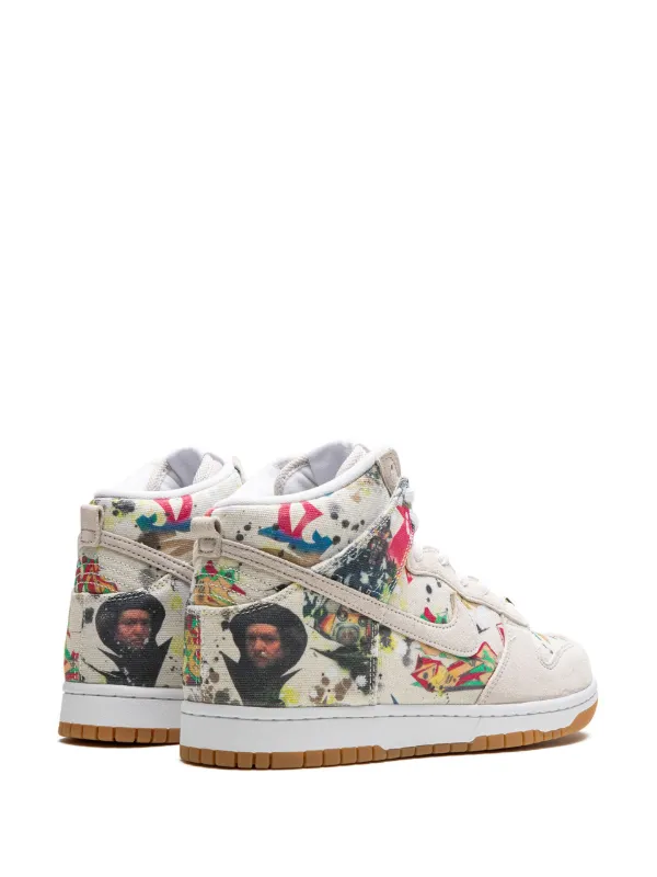 Nike x Supreme 'SB Dunk High Rammellzee' スニーカー - Farfetch