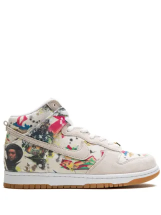 Nike Tênis x Supreme SB Dunk High | Branco | FARFETCH BR