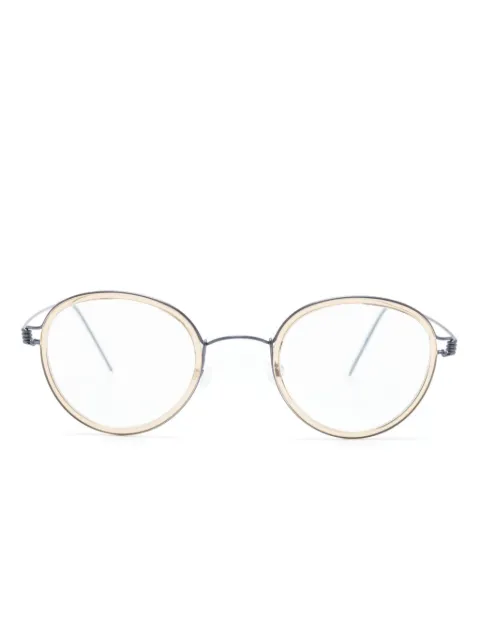 Lindberg Jackie U16 round-frame glasses