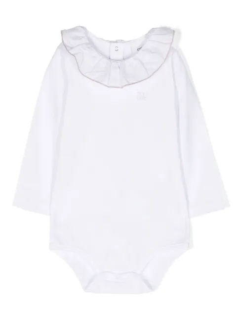 Douuod Kids ruffle-collar cotton body