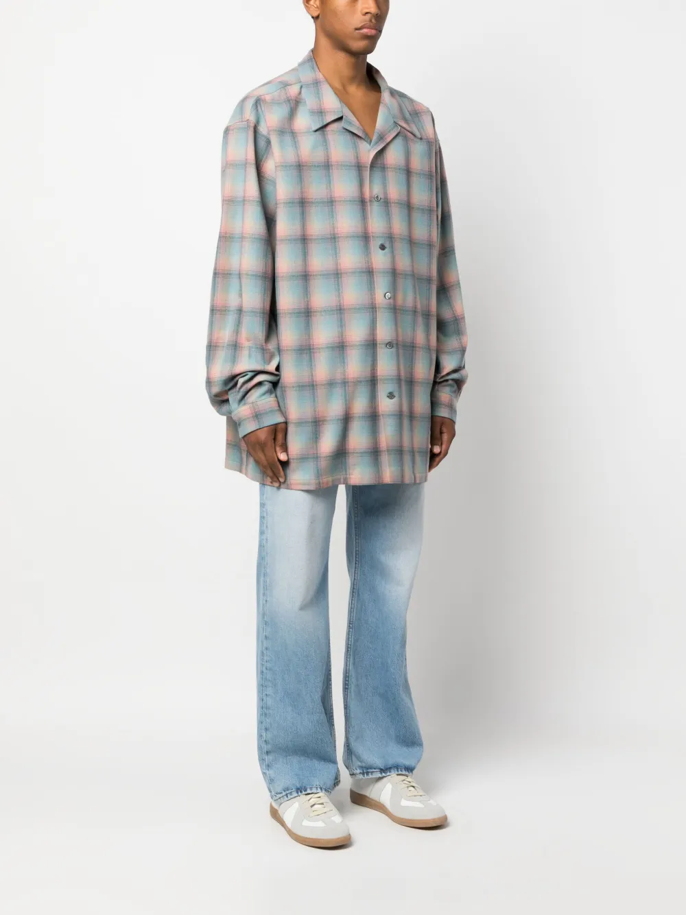 MAISON MARGIELA+ Pendleton シャツチェック柄 XS | nate-hospital.com