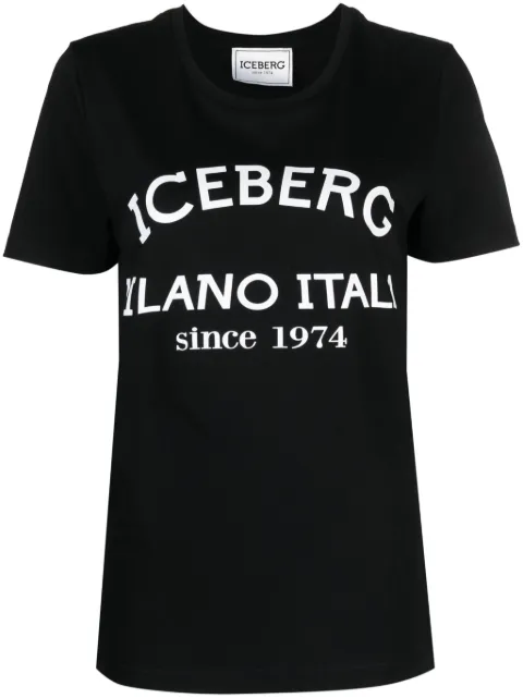 Iceberg logo-print cotton T-shirt