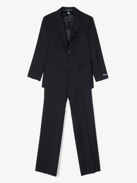 POLO RALPH LAUREN KIDS costume droit à revers crantés