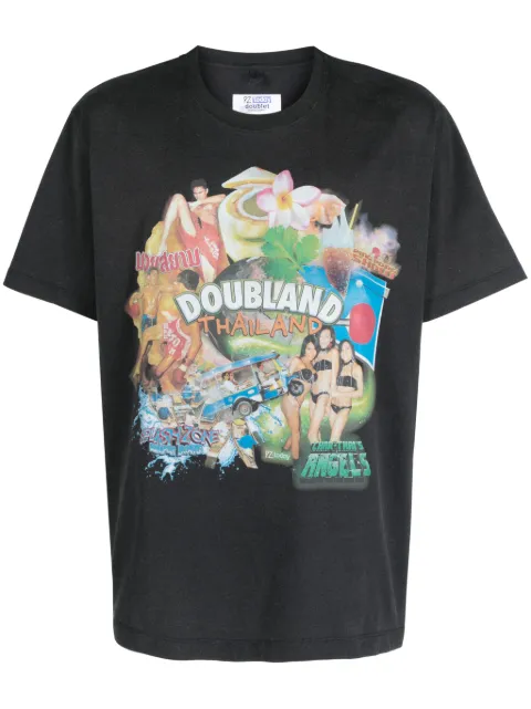 Doublet graphic-print crew-neck T-shirt