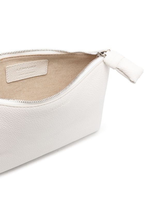 Lemaire logo debossed Leather Makeup Bag Farfetch