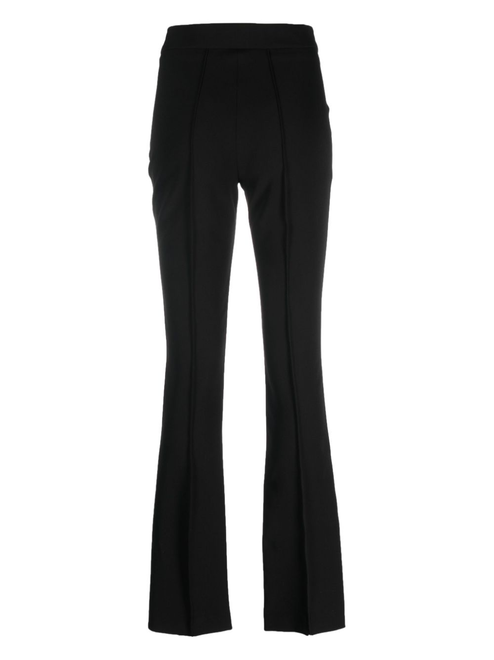 LIU JO high-waist flared trousers - Zwart