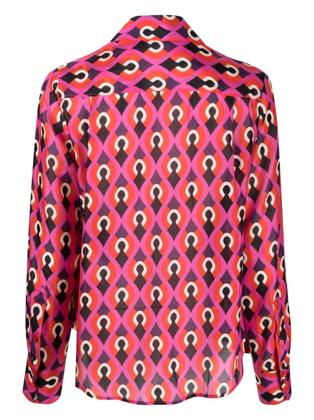 Seventy Zijden blouse - Roze