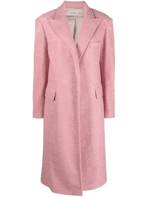 Blanca Vita Camelia felted long coat 