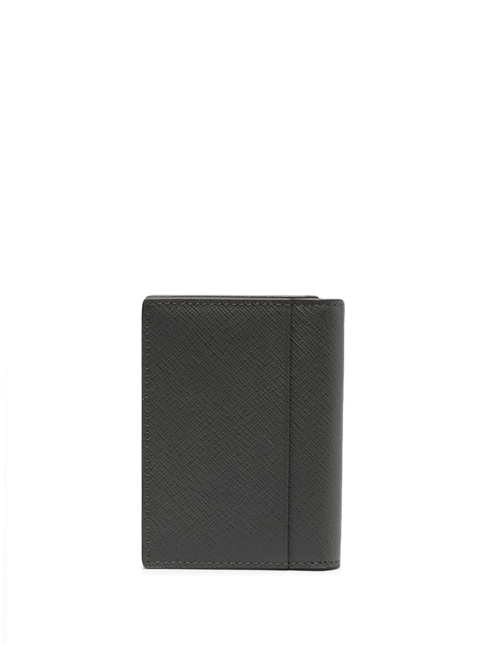 Montblanc bi-fold leather wallet - Grijs