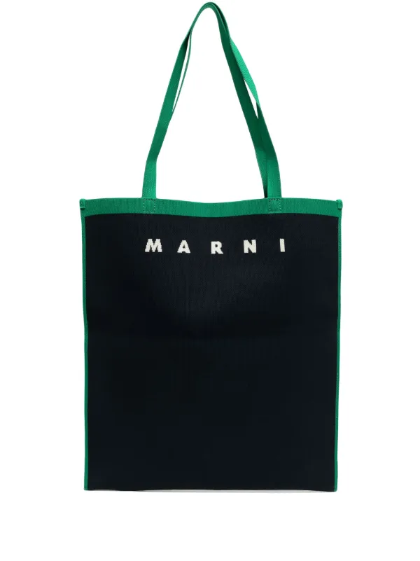 Marni ロゴ トートバッグ - Farfetch