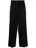 Alberto Biani wide-leg tailored trousers - Black
