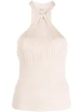 Simkhai Andrea ribbed-knit top - Neutrals