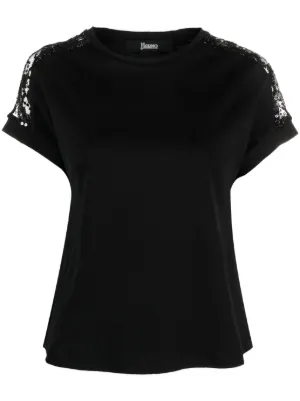 Givenchy Pre-Owned アニマルプリントトリム Tシャツ | ブラック 