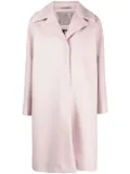 Herno single-breasted wool-blend coat - Pink