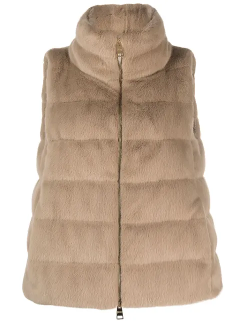 Herno quilted zip-up gilet 
