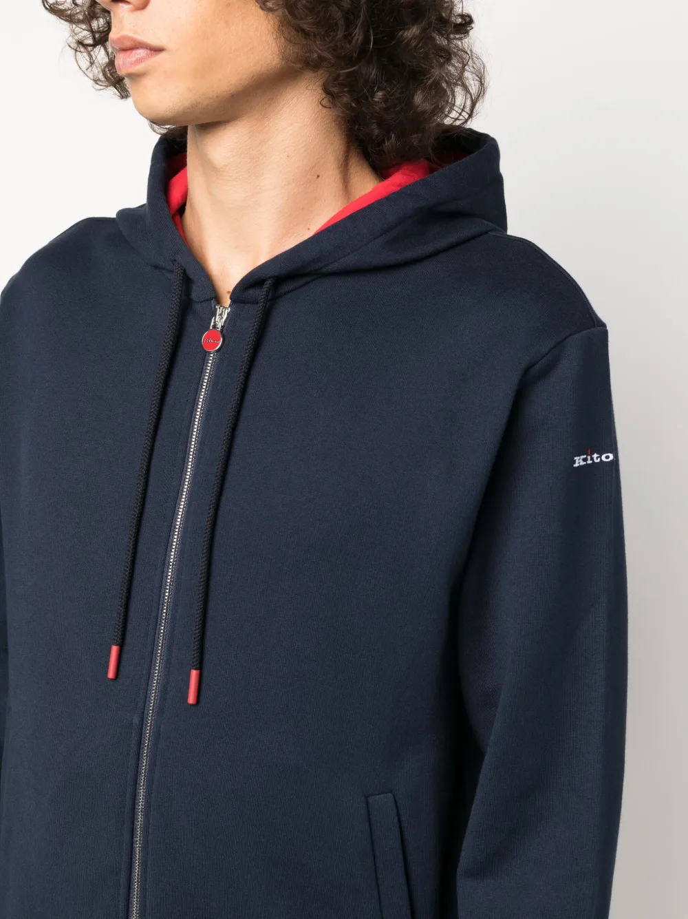Logo-Embroidered Cotton Tracksuit