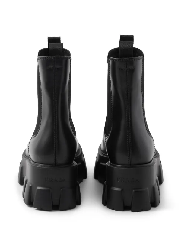 Prada neoprene outlet boots