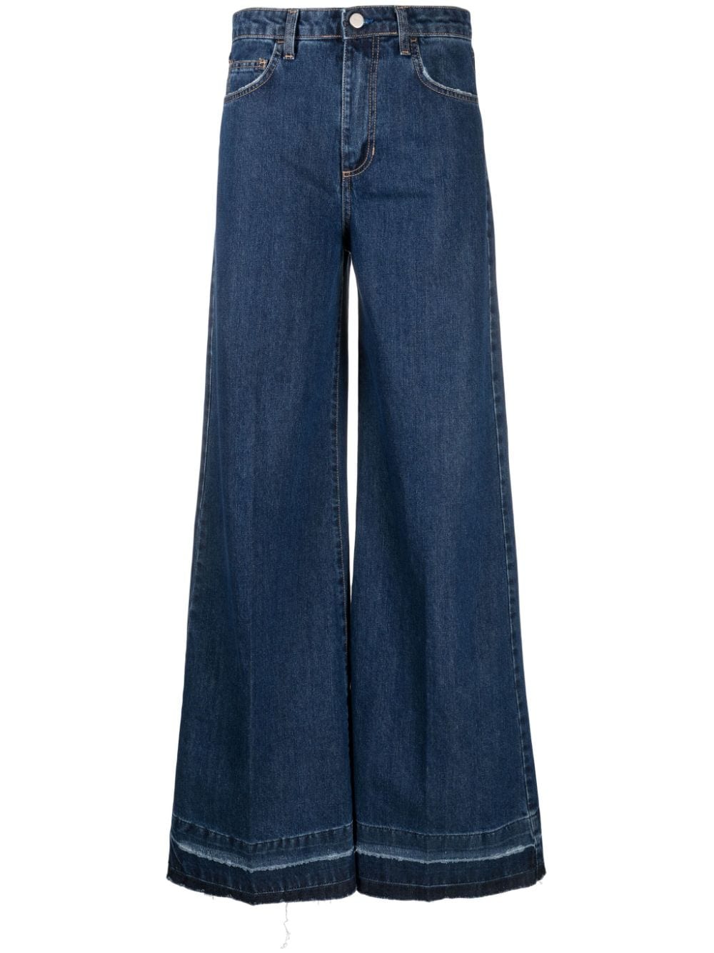 Merci wide-leg Cotton Jeans - Farfetch