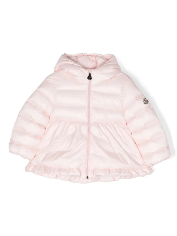 Moncler Enfant Odile Quilted Down Jacket Pink FARFETCH HK