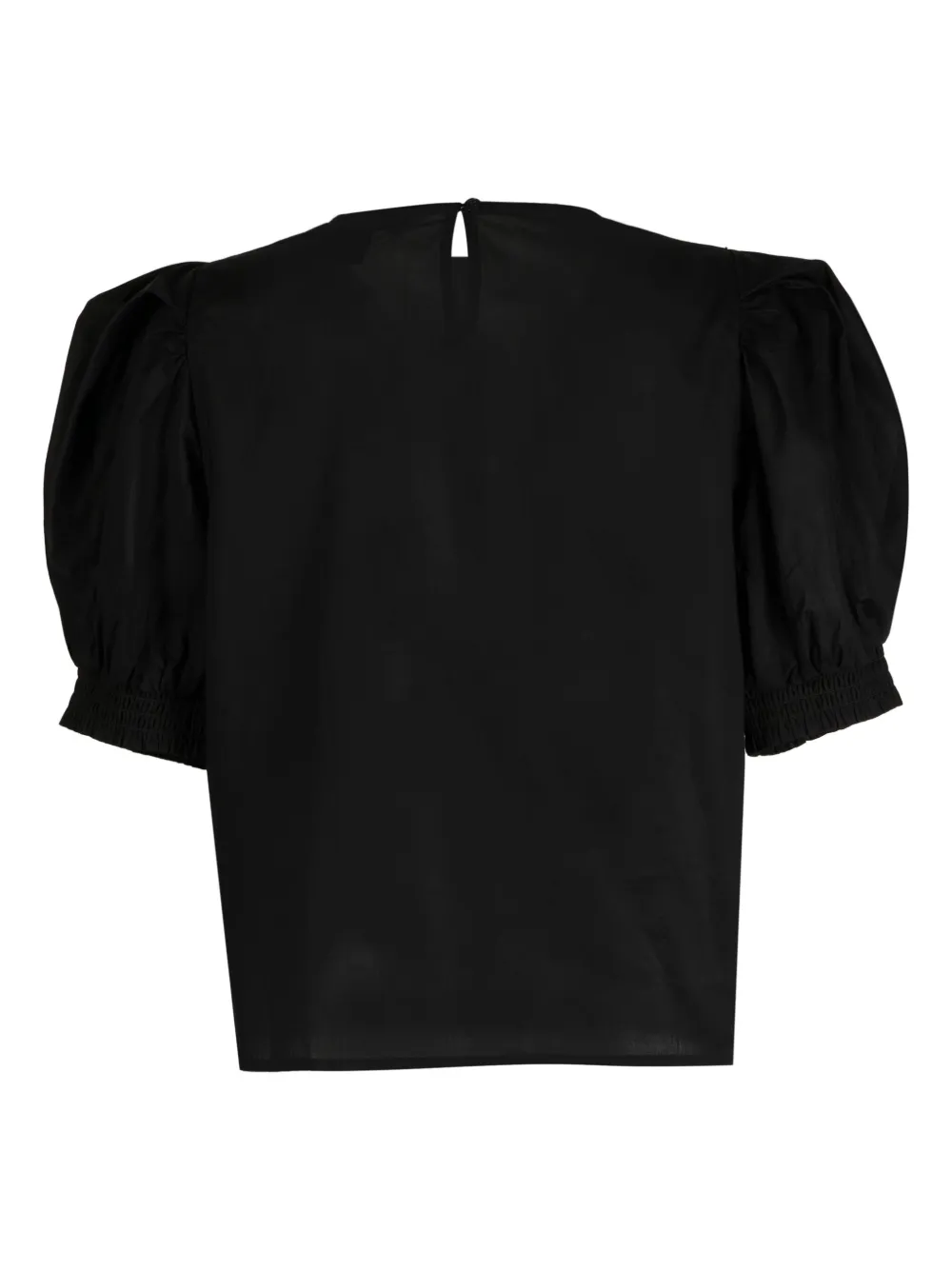 DKNY Blouse met pofmouwen - Zwart