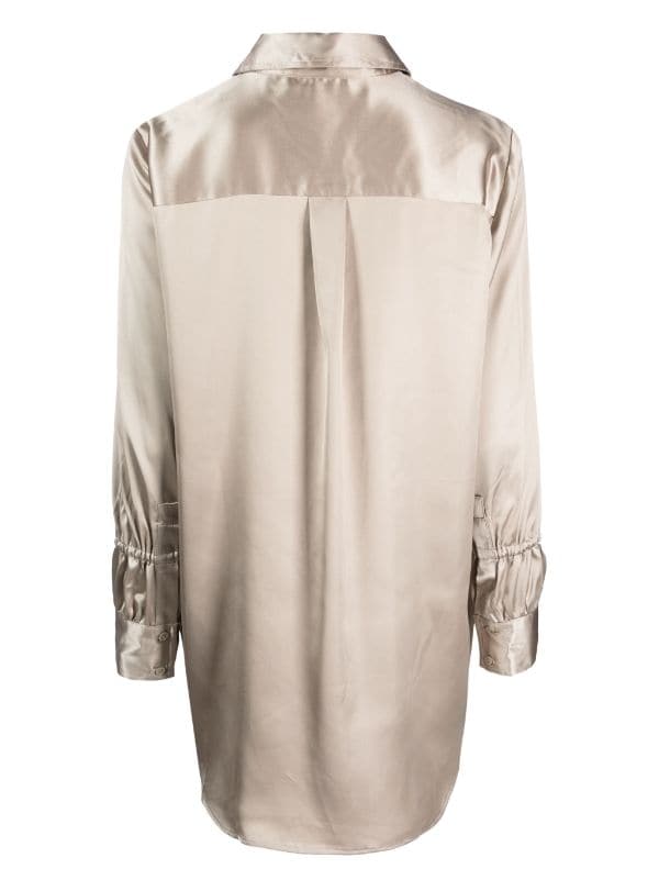 Dkny long discount sleeve blouse