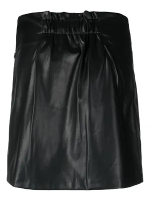 Mini Skirt Second Female Melvin Leather Skirt DKNY Skirts For