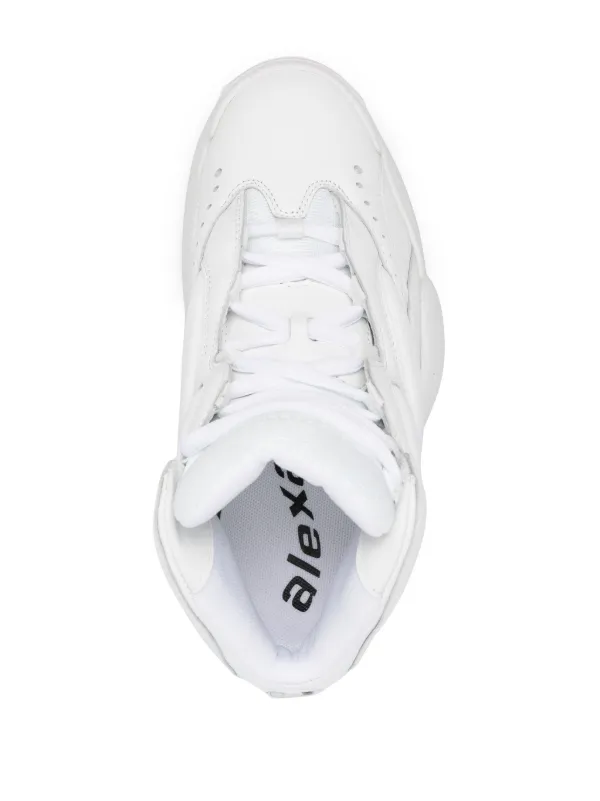 Alexander Wang Hoop high top Sneakers White FARFETCH JO