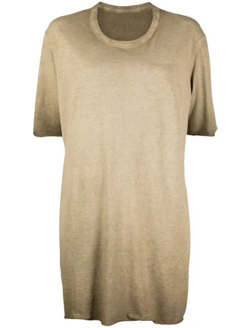 Boris Bidjan Saberi faded cotton T-shirt