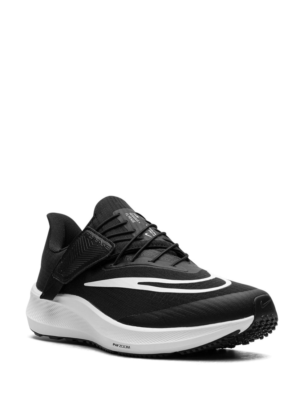 Image 2 of Nike Pegasus FlyEase "Black/Dark Smoke Grey/White" sneakers