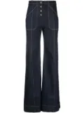 Cinq A Sept Long Benji cotton jeans - Blue