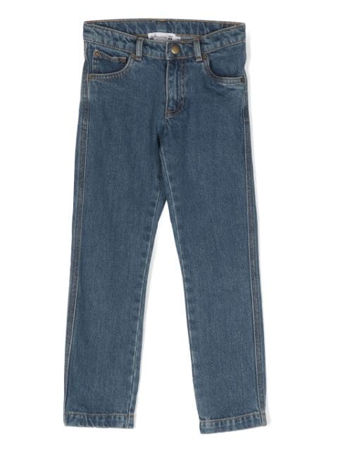 Bonpoint Dewey mid-rise straight-leg jeans