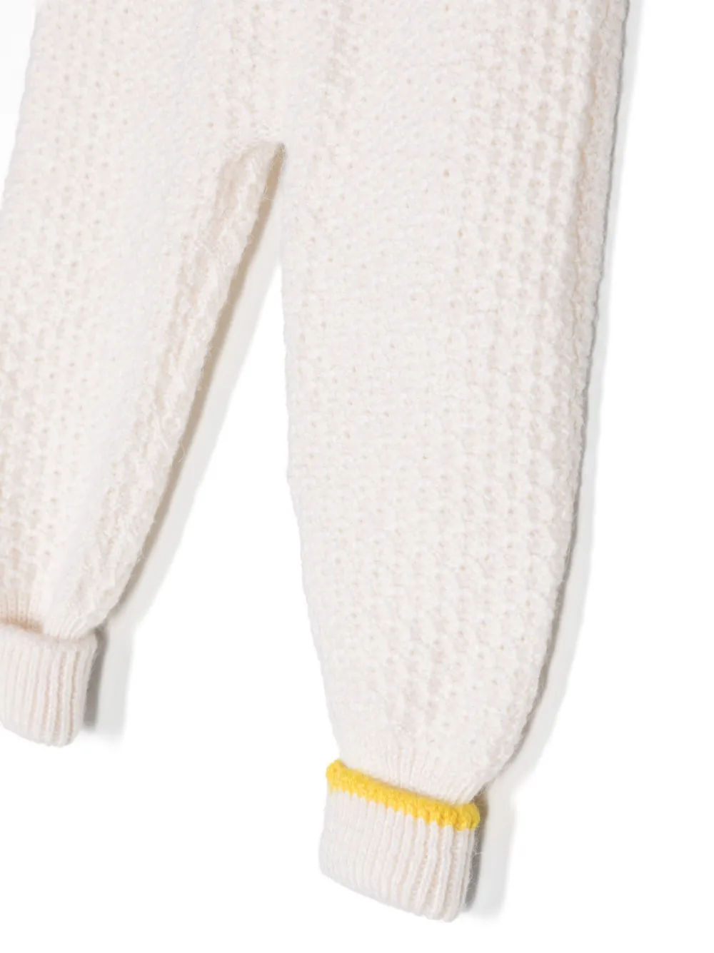 Gensami Alpachino Drawstring Sweatpants In White