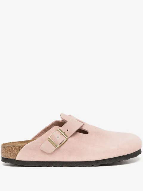 Birkenstock Boston suede clogs