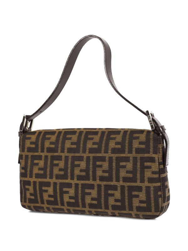 Fendi Pre-Owned 1990-2000s Zucca Baguette Shoulder Bag - Farfetch