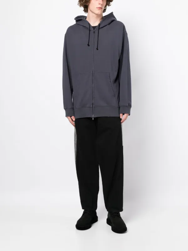 Yohji Yamamoto ダメージ ジップ パーカー - Farfetch