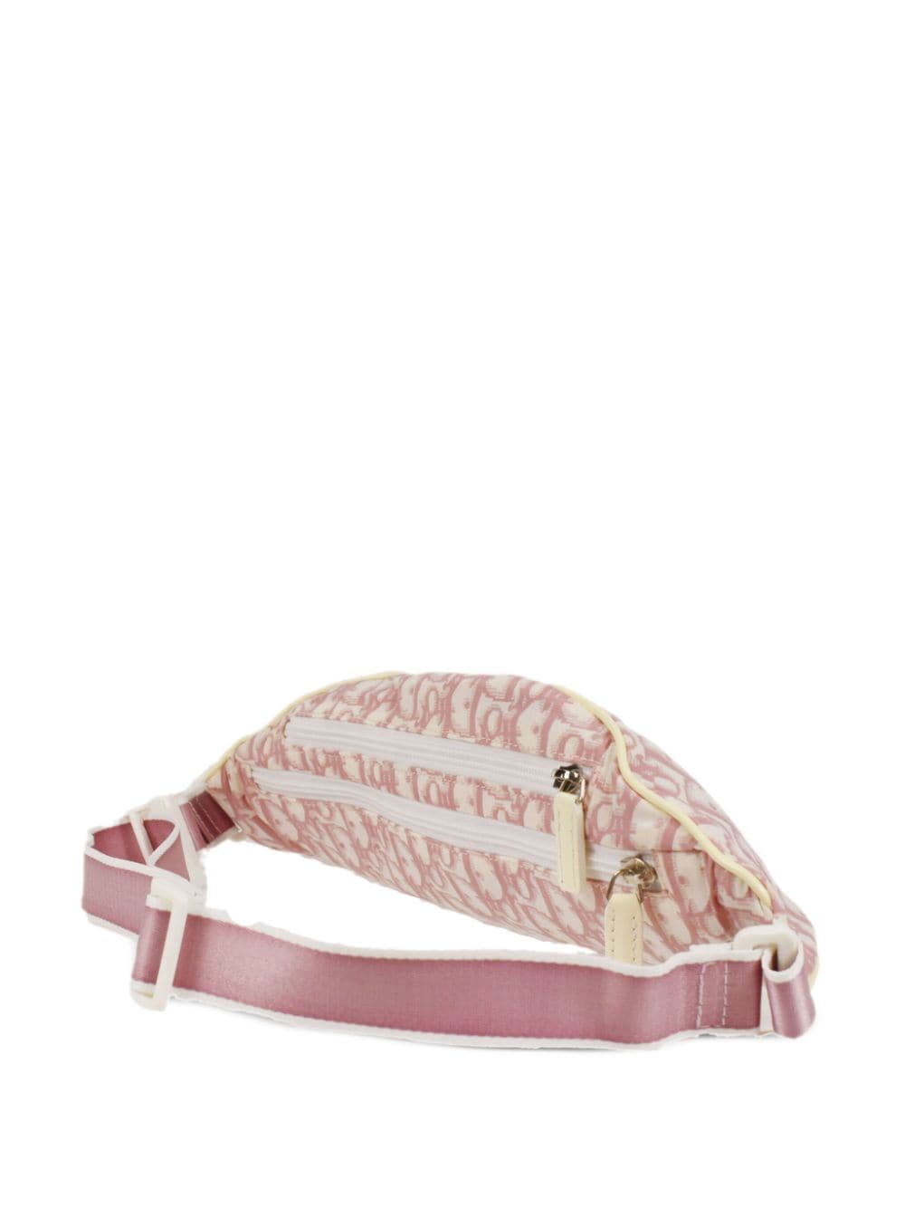 Pre-owned Dior 2004  Trotter Belt Bag In Pink