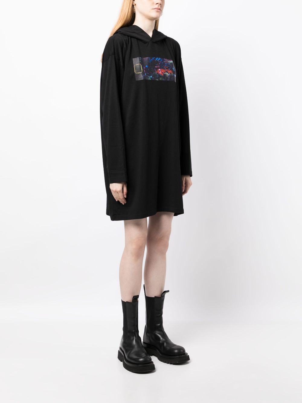 MM6 Maison Margiela numbers-motif cotton dress Women