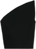 Maticevski asymmetric corset top - Black